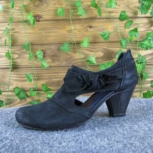 MARCO TOZZI Women's Mary Jane Black Leather Pump 36 Medium Gently Used 2025‎